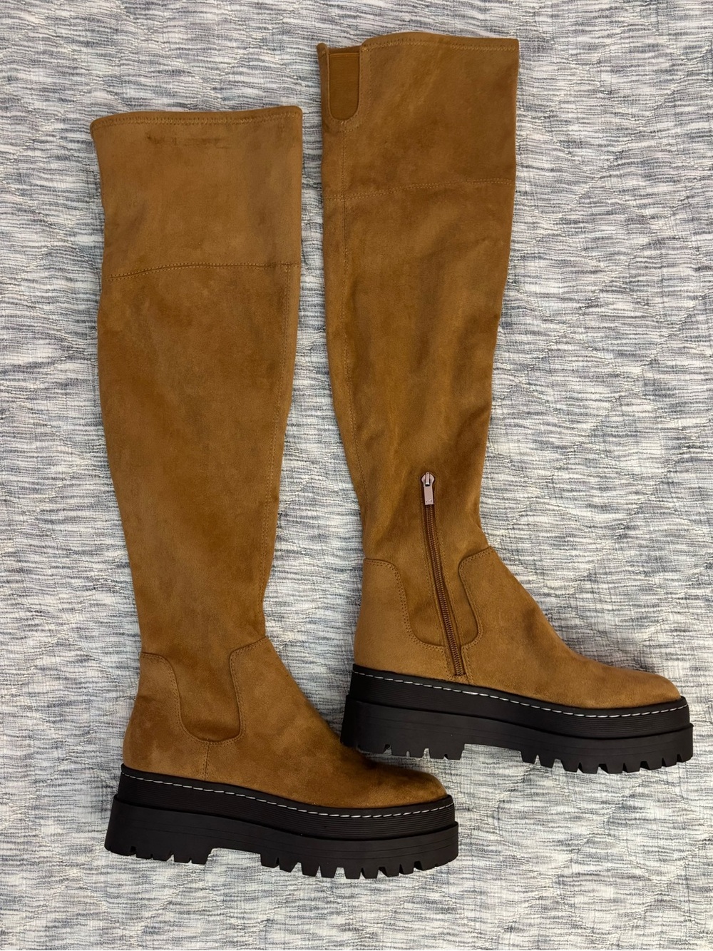 NWOT Marc Fisher Knee High Platform Boots Sz 8 | Marc Fisher Women Boots -